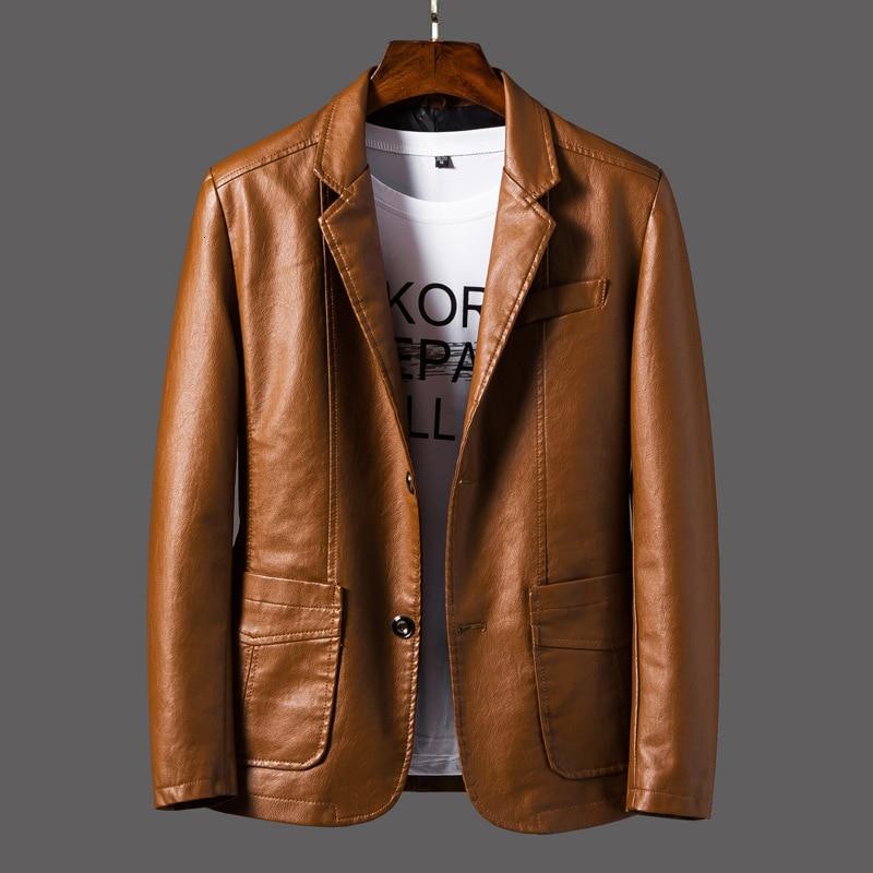 Blazer en Cuir pour Homme - Élégance Classique et Confort Optimal
