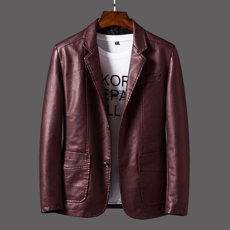 Blazer en Cuir pour Homme - Élégance Classique et Confort Optimal