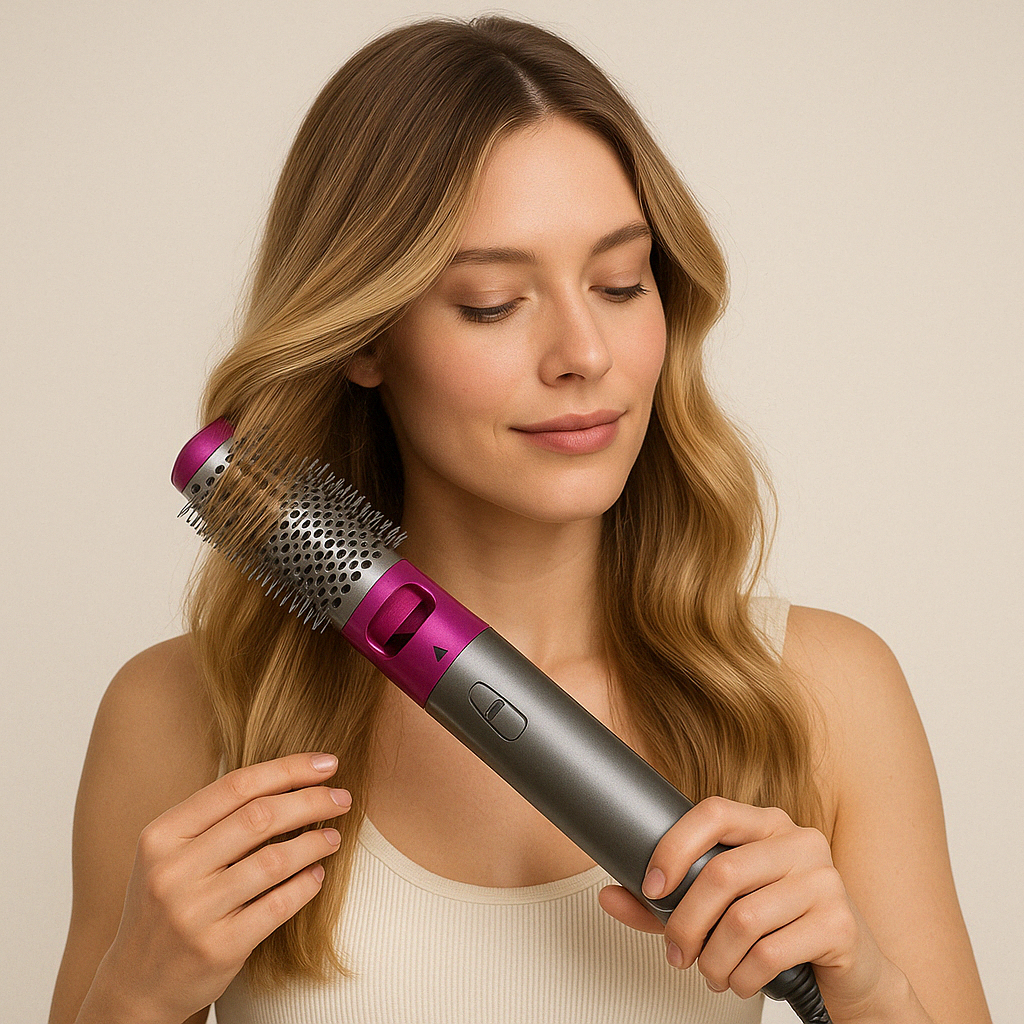 Styler Capillaire 5-en-1 - Coiffage Rapide et Résultats de Salon