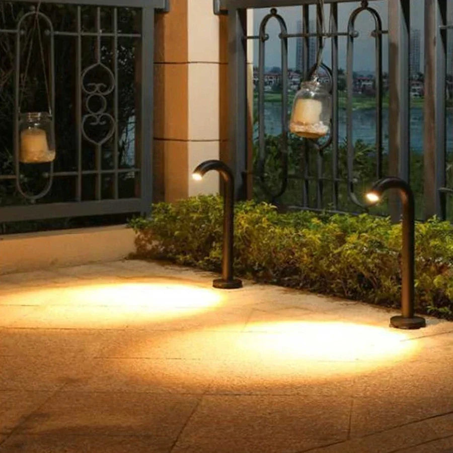 Lumière de Pilier Étanche en Aluminium - Durée de Vie de 50 000 Heures