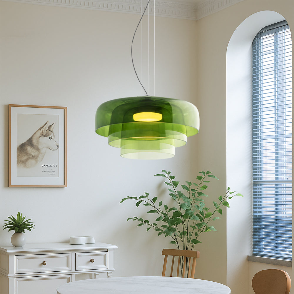 Lampe Suspendue en Verre - Élégance Minimaliste pour Intérieurs Contemporains