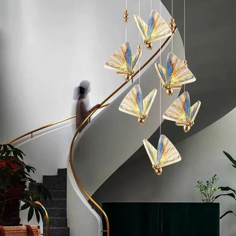 Lampe Pendante Papillon Design - Éclairez Votre Intérieur avec Élégance