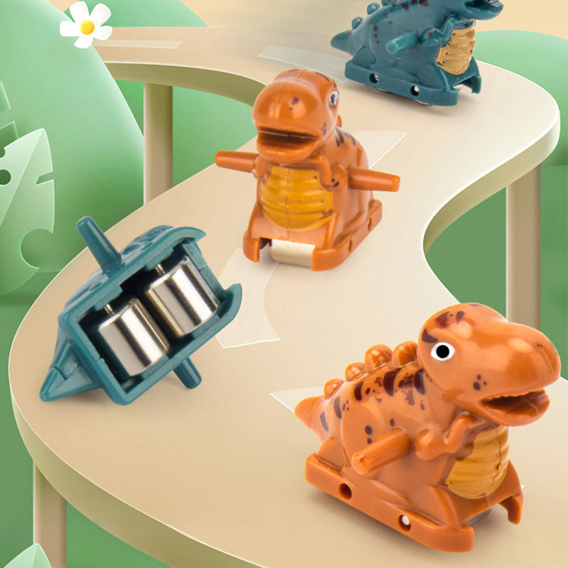 Piste de Course Dinosaure Interactive - Voitures Grimpantes et Éclairage LED