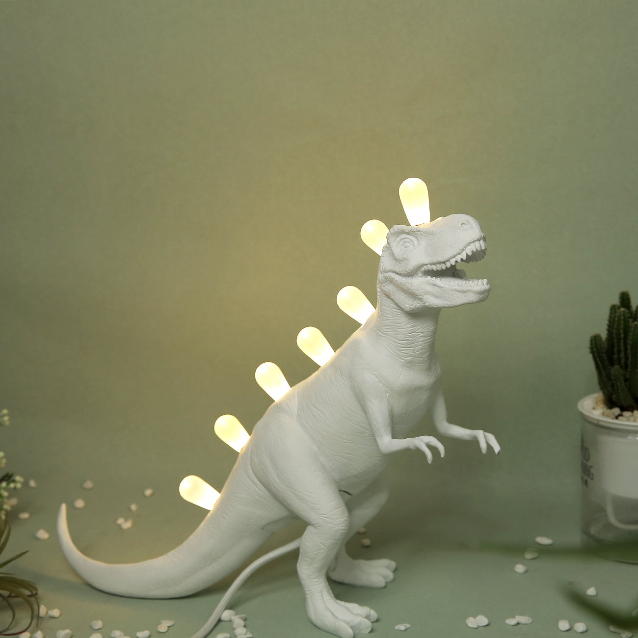 Lampe de Table Créative Tyrannosaurus - Design Unique avec Éclairage Surprenant