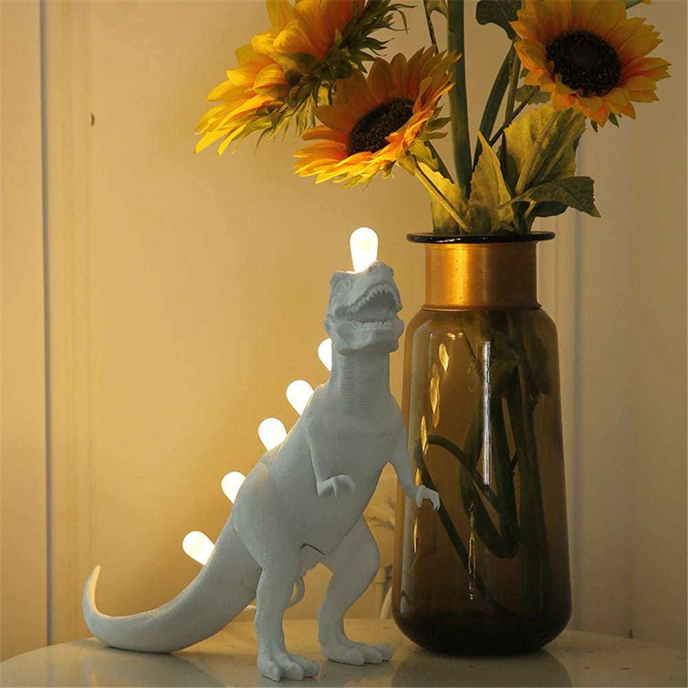 Lampe de Table Créative Tyrannosaurus - Design Unique avec Éclairage Surprenant