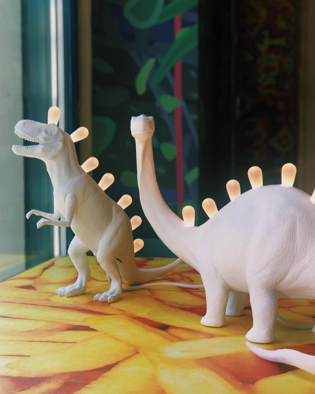 Lampe de Table Créative Tyrannosaurus - Design Unique avec Éclairage Surprenant