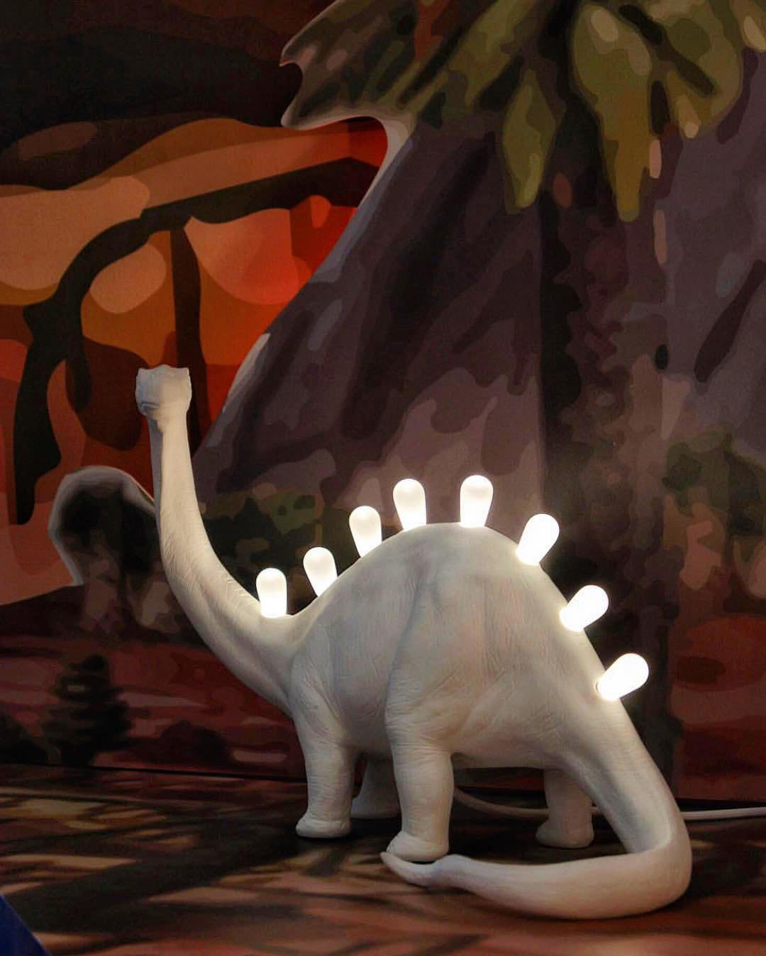 Lampe de Table Créative Tyrannosaurus - Design Unique avec Éclairage Surprenant
