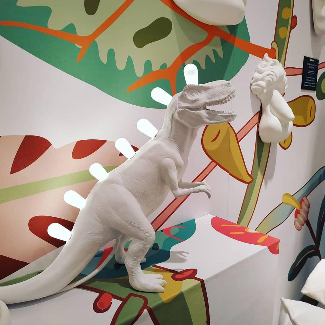 Lampe de Table Créative Tyrannosaurus - Design Unique avec Éclairage Surprenant