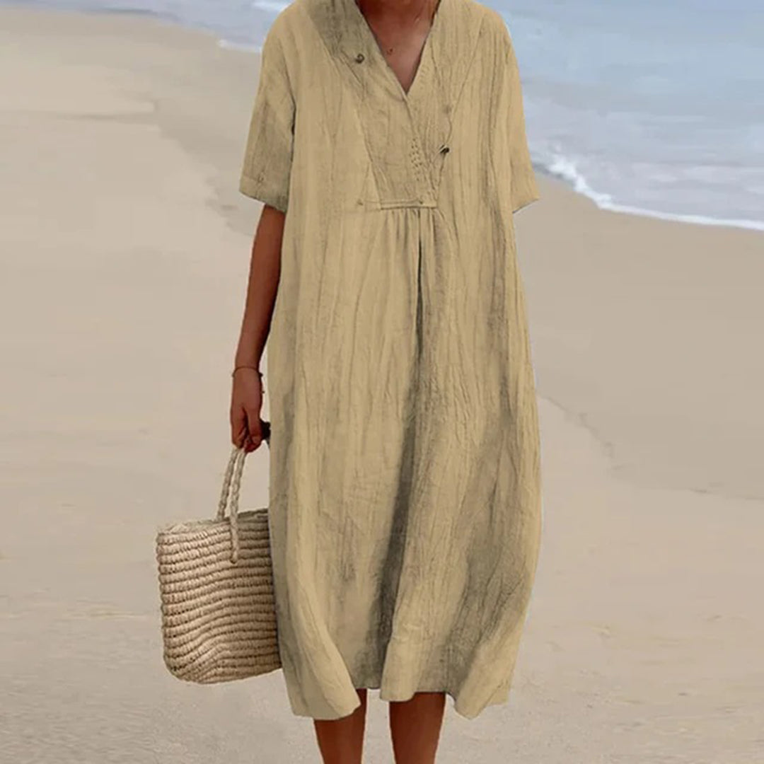 Robe d'été Légère pour Femmes - Coupe Ample et Couleurs Vibrantes
