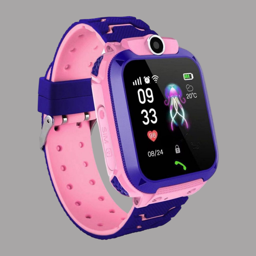 Montre GPS pour Enfants - Fonction SOS et Étanchéité pour Sécurité