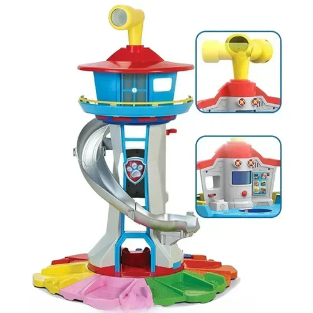 Tour de Jeu pour Enfants avec Toboggan - Activité Amusante pour Intérieur et Extérieur
