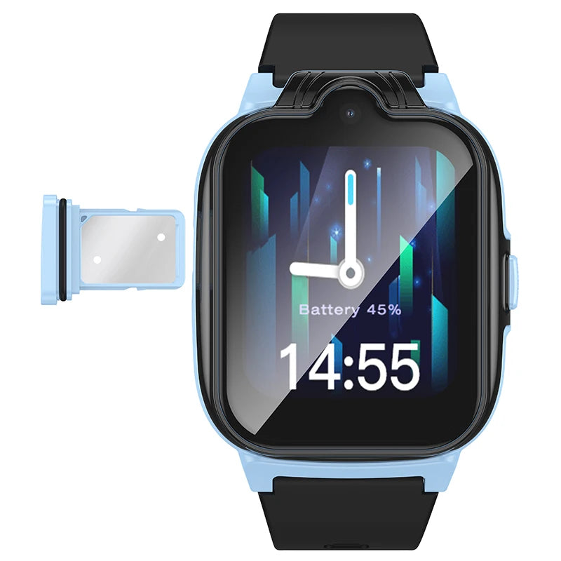 Montre GPS pour Enfants - Écran Tactile HD et Connectivité 4G