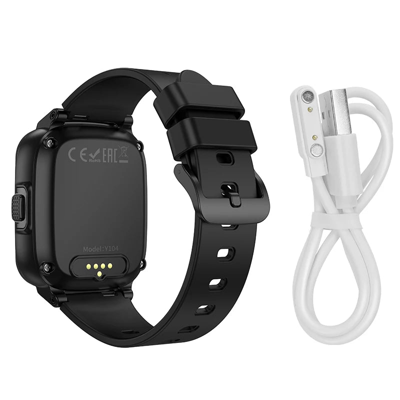 Montre GPS pour Enfants - Écran Tactile HD et Connectivité 4G