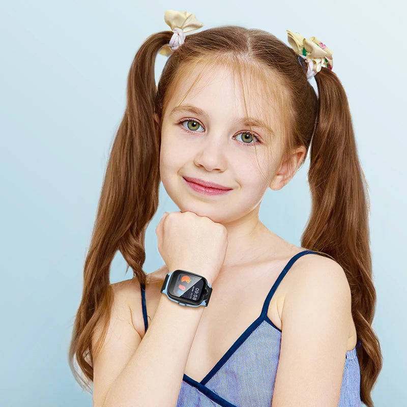 Montre GPS pour Enfants - Écran Tactile HD et Connectivité 4G