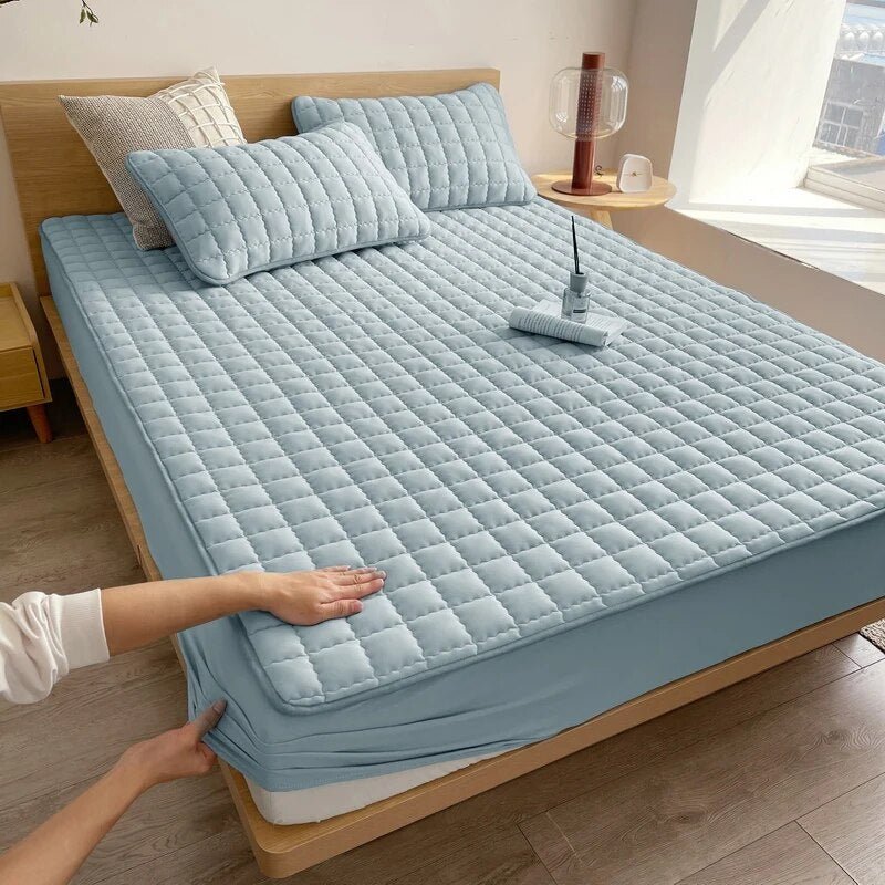 Protège-matelas King Size Imperméable - Doux et Respirant pour un Confort Ultime