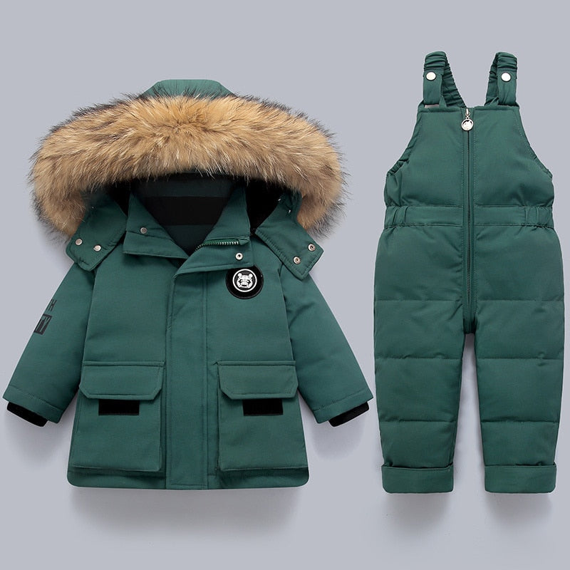 Veste d'Hiver pour Enfants - Isolation Supérieure et Capuche Douce
