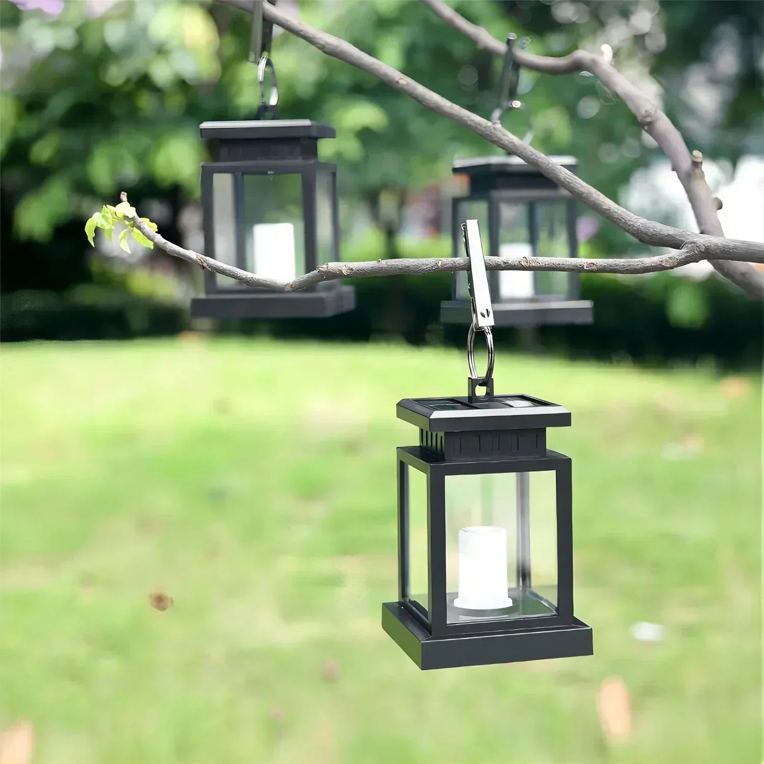 Lanterne de Jardin Extérieure - Élégante et Résistante aux Intempéries