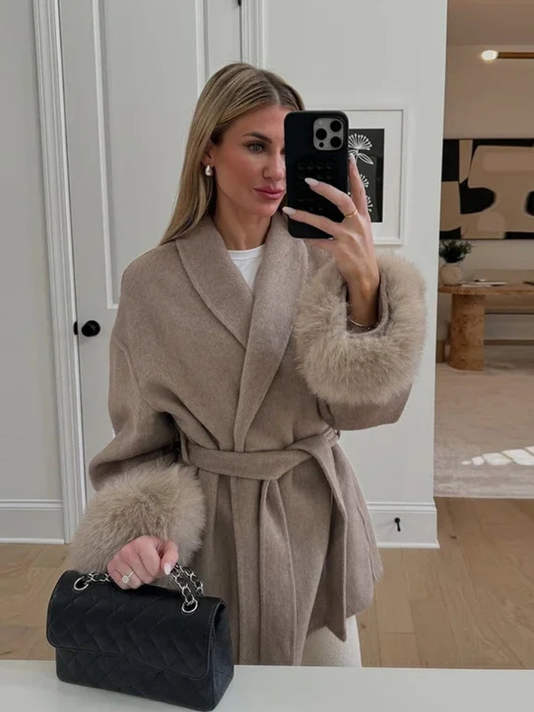 Manteau d'Hiver Élégant pour Femmes - Chic et Confortable en Plusieurs Tailles