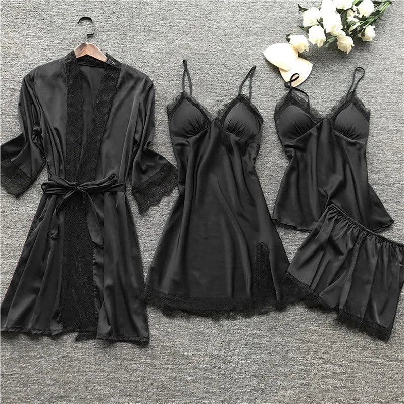 Ensemble de Pyjama de Luxe - Confort Ultime en Velours Soyeux