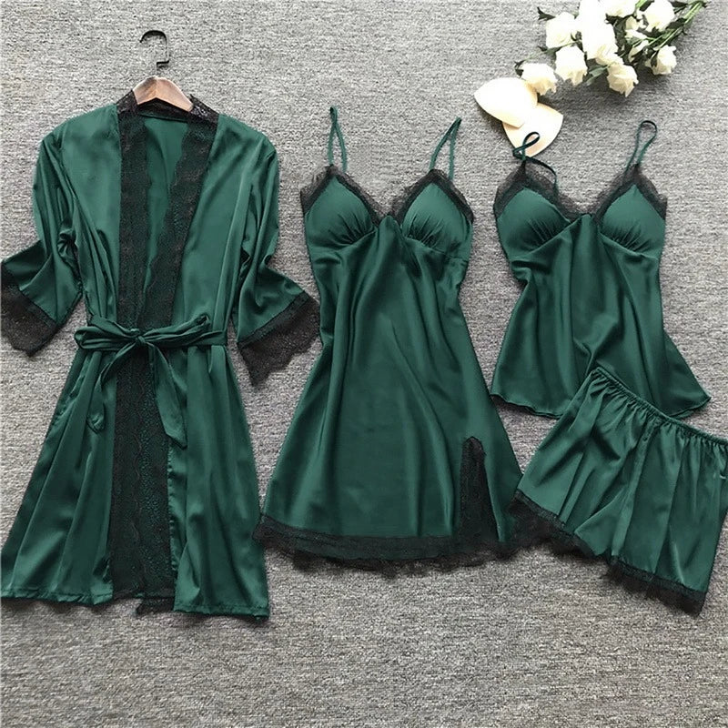 Ensemble de Pyjama de Luxe - Confort Ultime en Velours Soyeux