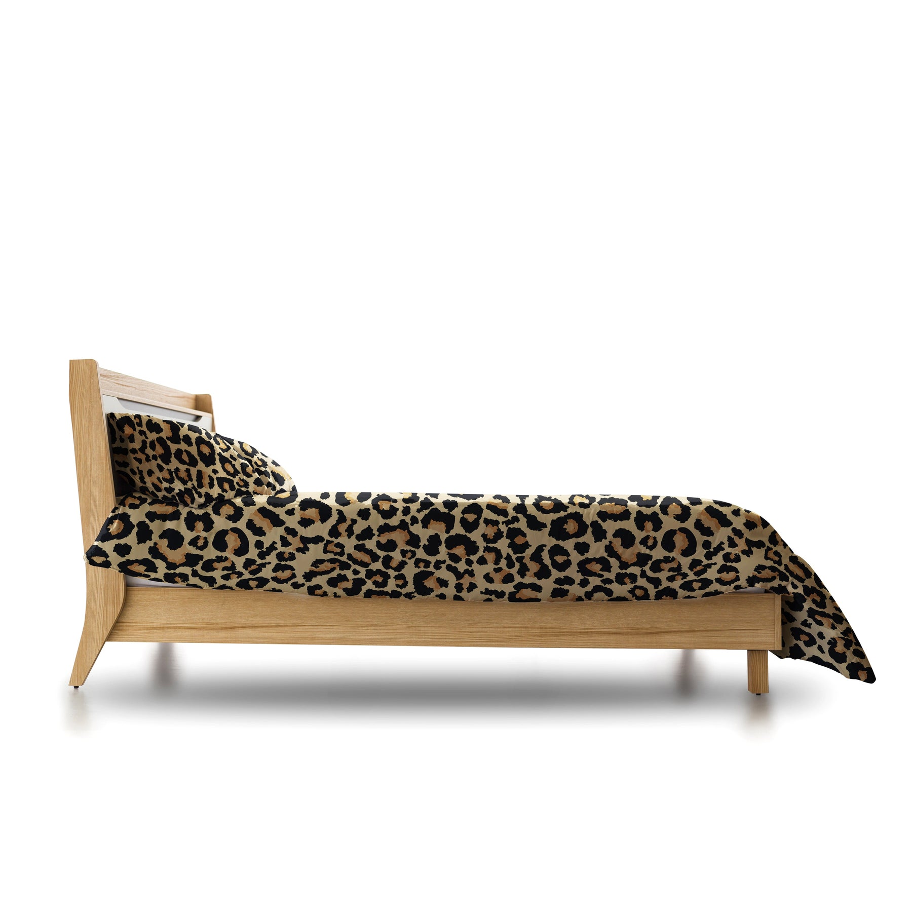 Ensemble de Literie en Coton Égyptien - Motif Léopard Audacieux et Luxueux