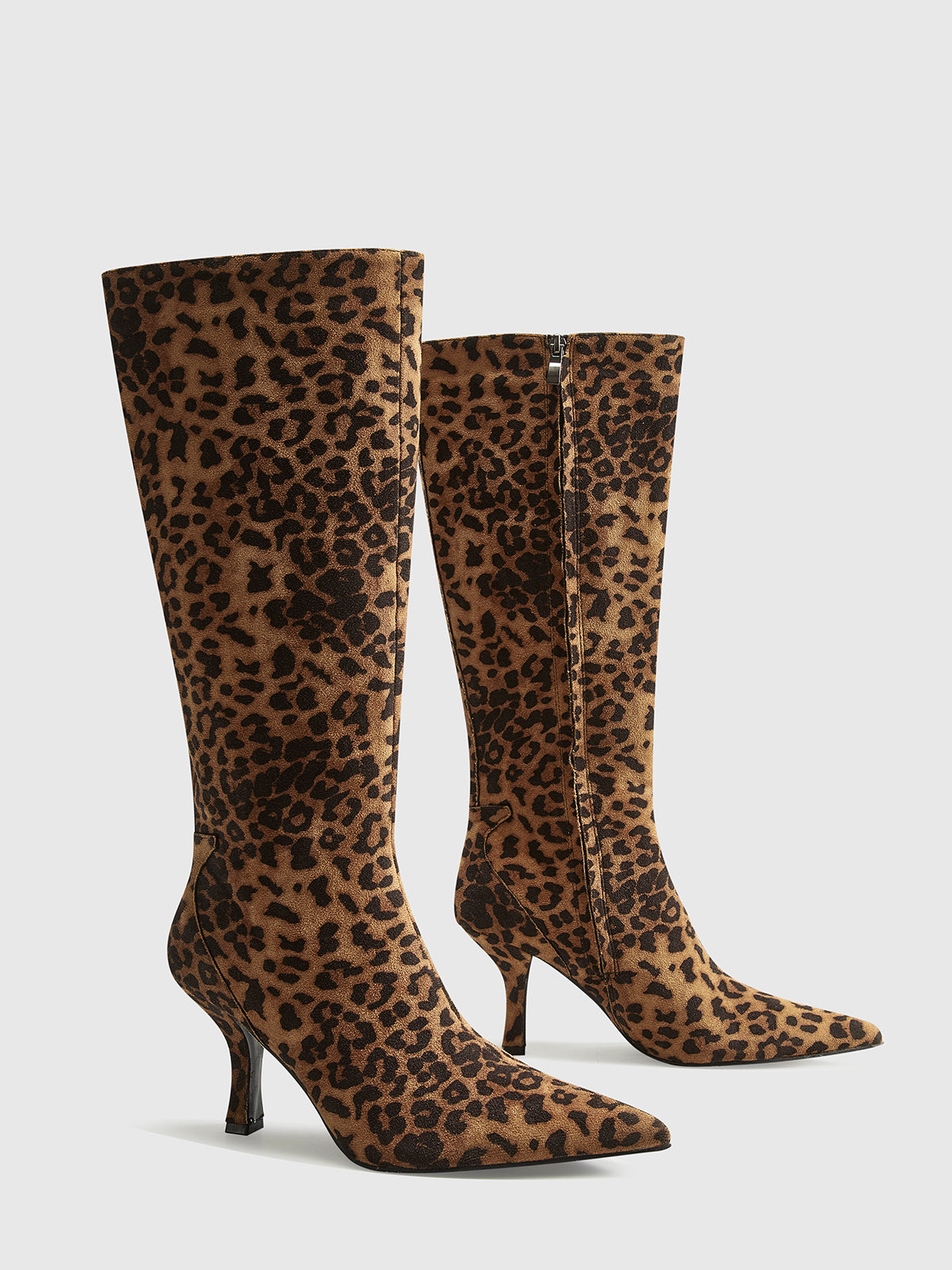 Bottes Montantes Imprimé Léopard Femmes - Élégantes et Confortables pour Toutes Occasions