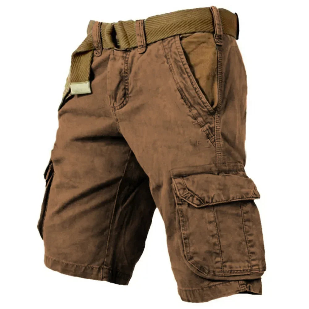 Shorts Cargo Utilitaires pour Hommes - Confort et Style Décontracté