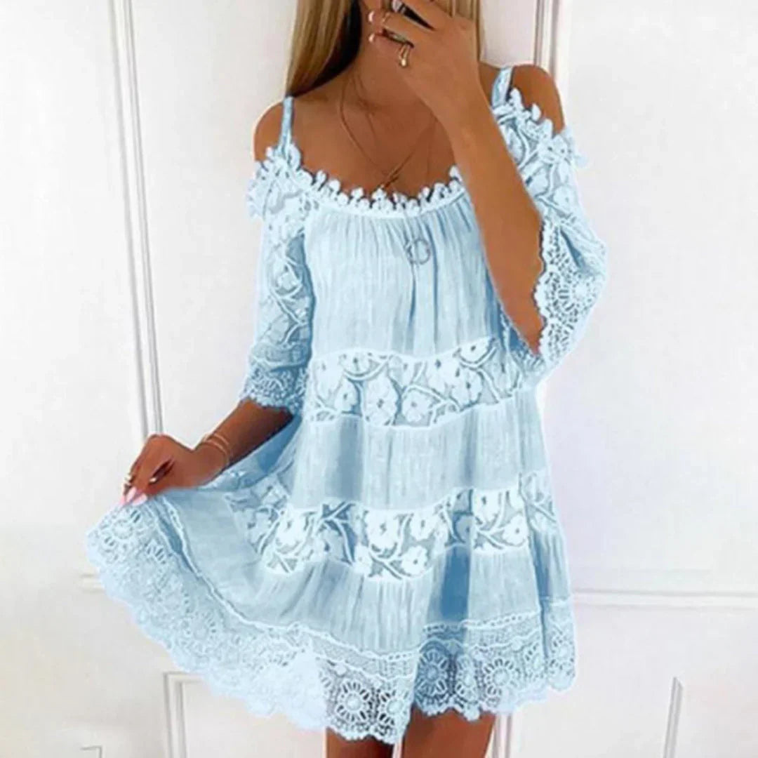Robe d'Été Femme - Élégante et Confortable en Dentelle