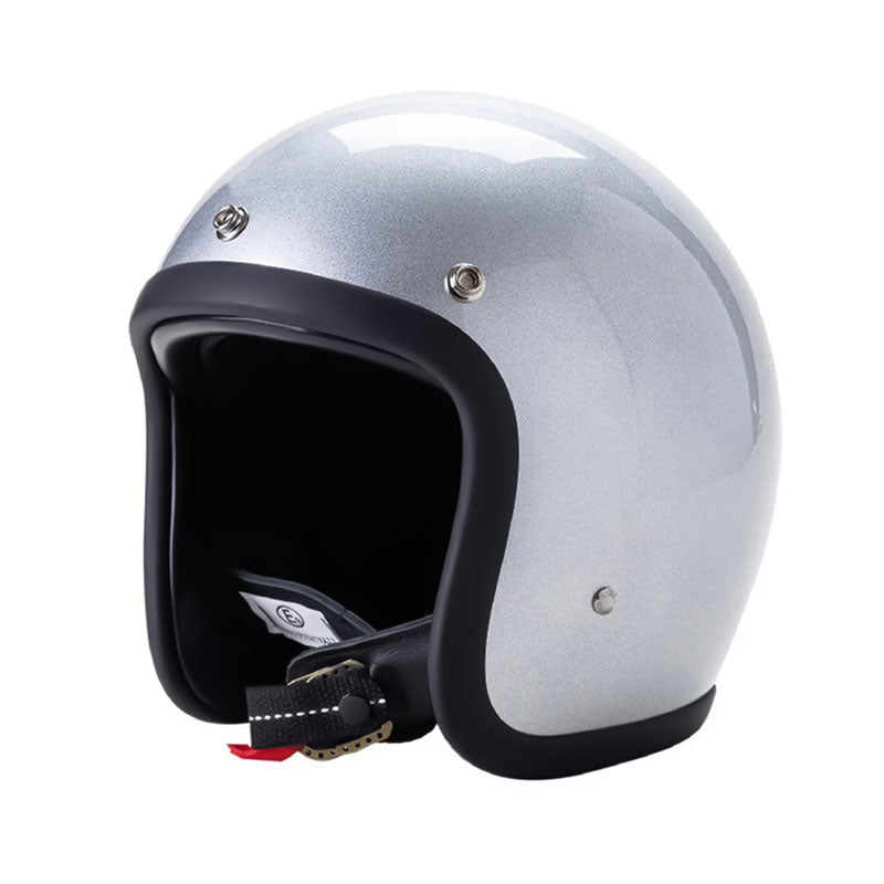 Casque de Moto Vintage Sécurisé - Léger et Confortable pour Longues Balades
