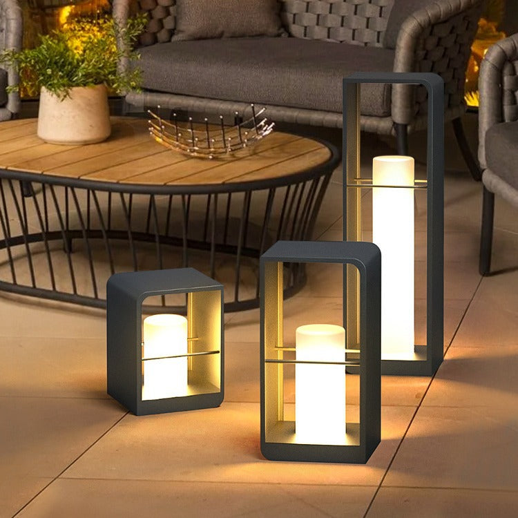 Lampes Solaires de Jardin Modernes - Éclairage Écologique et Élégant