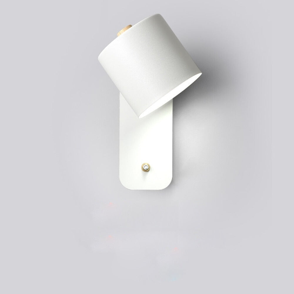Applique Murale LED Moderne - Design Élégant avec Interrupteur Pratique