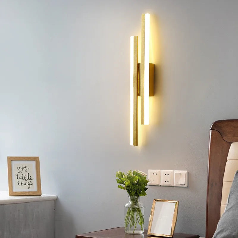 Applique Murale LED Minimaliste - Éclairage Économe en Énergie et Chic