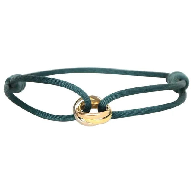 Bracelets en Corde Tressée - Élégance et Ajustement Personnalisable