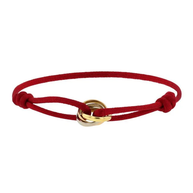 Bracelets en Corde Tressée - Élégance et Ajustement Personnalisable