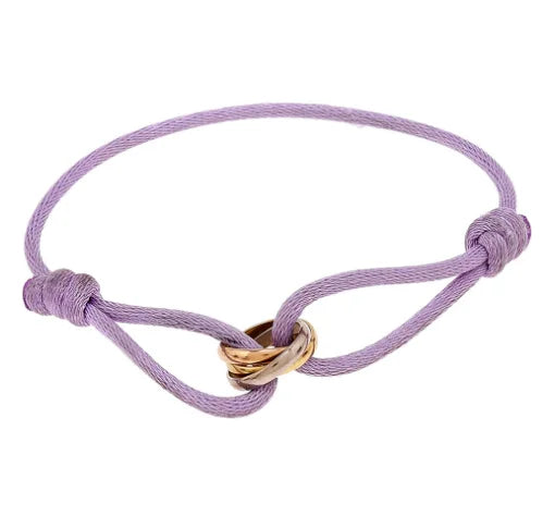 Bracelets en Corde Tressée - Élégance et Ajustement Personnalisable