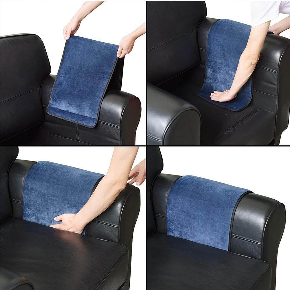 Organisateur d'accoudoir en Cuir PU - Cinq Compartiments Pratiques et Durables
