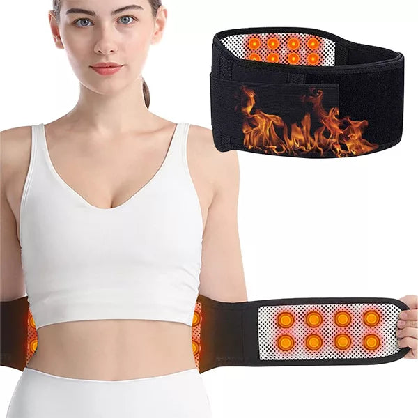 Ceinture Lombaire Magnétique Chauffante - Soulagement de la Douleur et Amélioration de la Posture