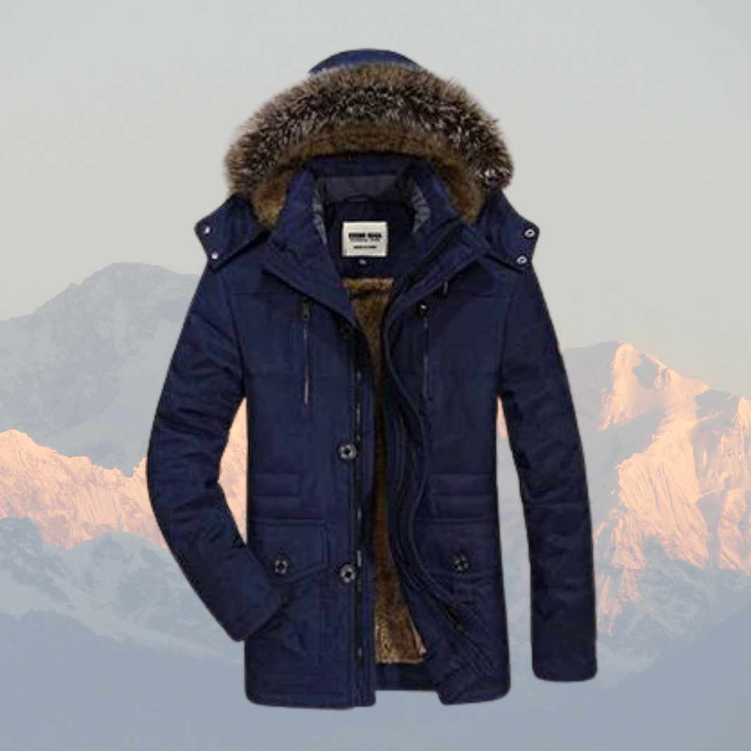 Parka d'Hiver Isolée pour Hommes - Chaleur et Style Intemporel