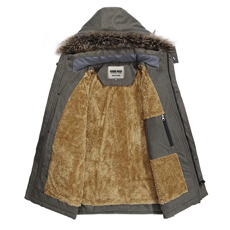 Parka d'Hiver Isolée pour Hommes - Chaleur et Style Intemporel
