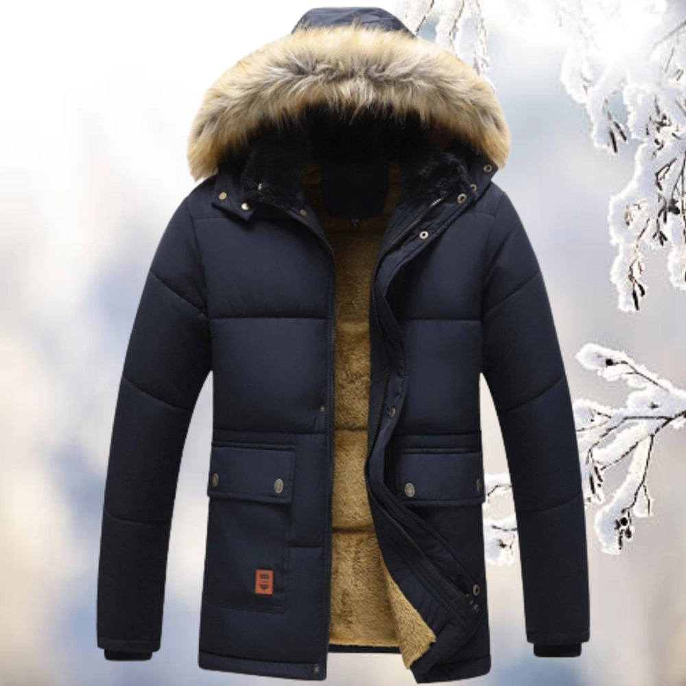 Parka Matelassé pour Hommes - Confort et Style en Hiver