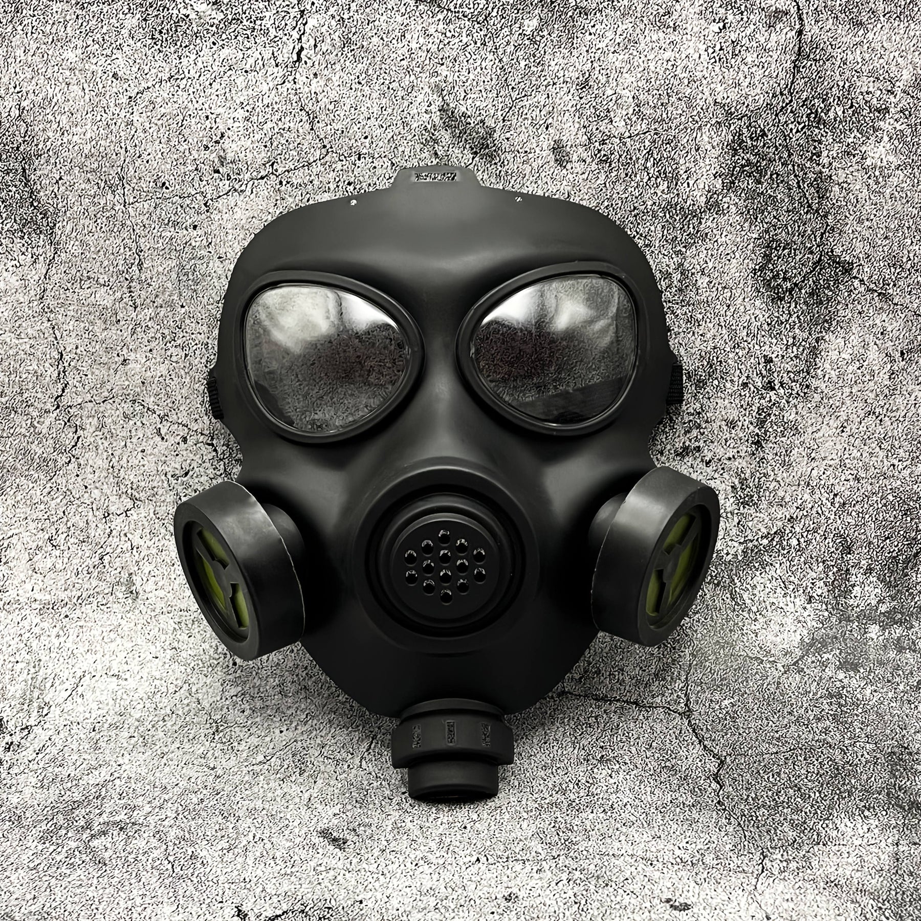 Masque à Gaz Tactique Halloween - Look Post-Apocalyptique Léger et Durable