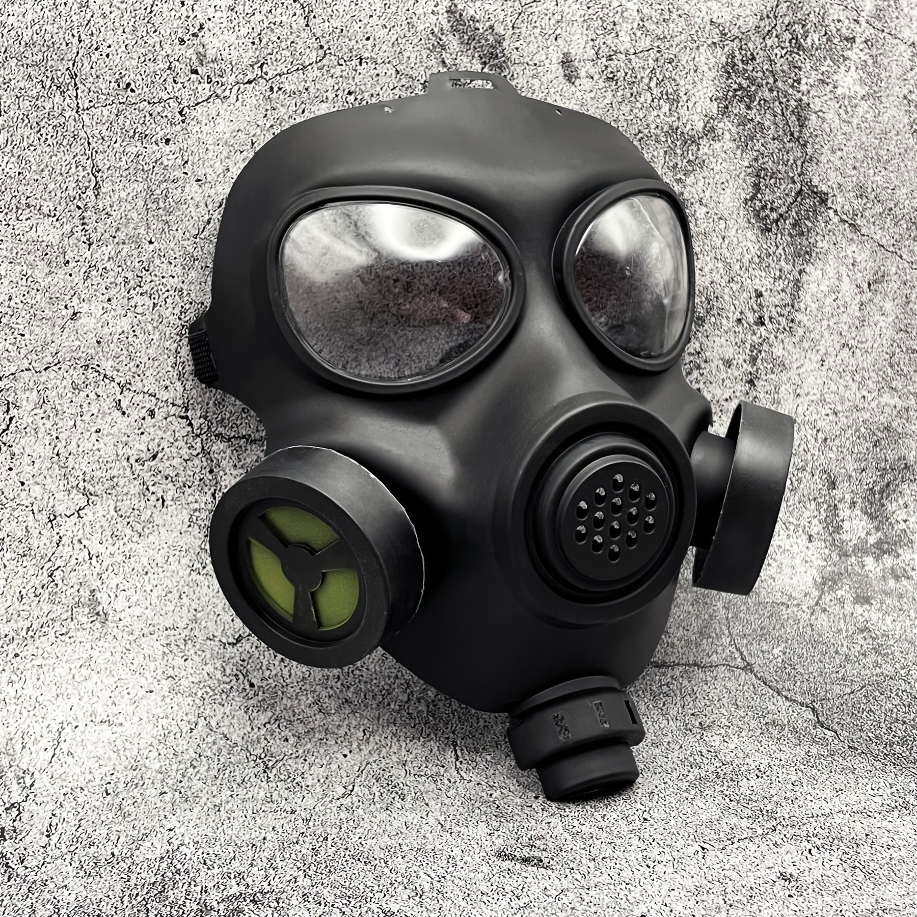 Masque à Gaz Tactique Halloween - Look Post-Apocalyptique Léger et Durable