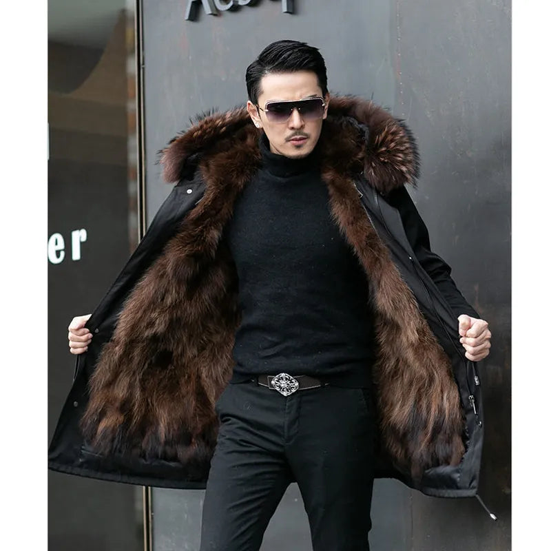 Parka d'hiver pour Hommes - Élégante, Chaude et Imperméable
