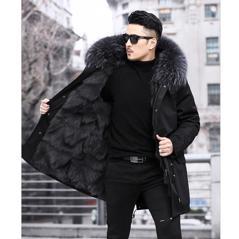 Parka d'hiver pour Hommes - Élégante, Chaude et Imperméable