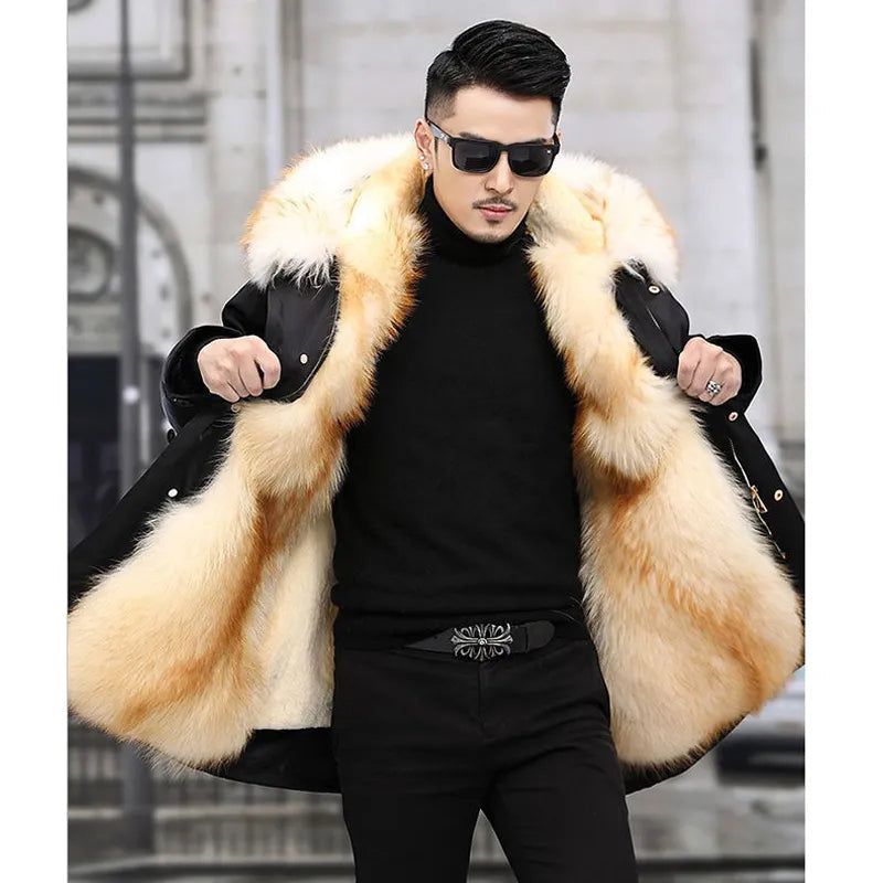 Parka d'hiver pour Hommes - Élégante, Chaude et Imperméable
