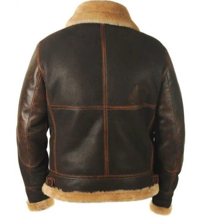 Veste d'Hiver Décontractée pour Hommes - Confort et Style en Fourrure Synthétique