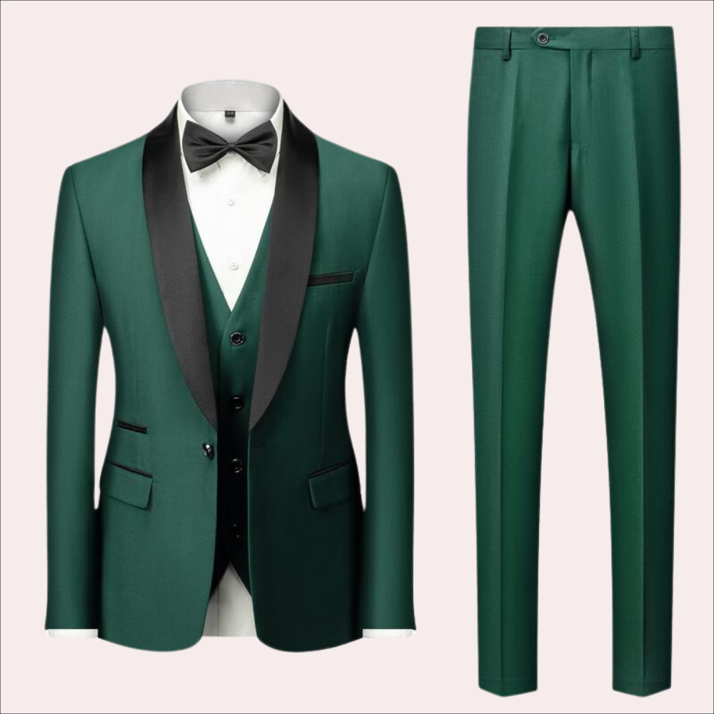 Costume Slim Fit pour Hommes - Élégant Ensemble 2 Pièces pour Mariages