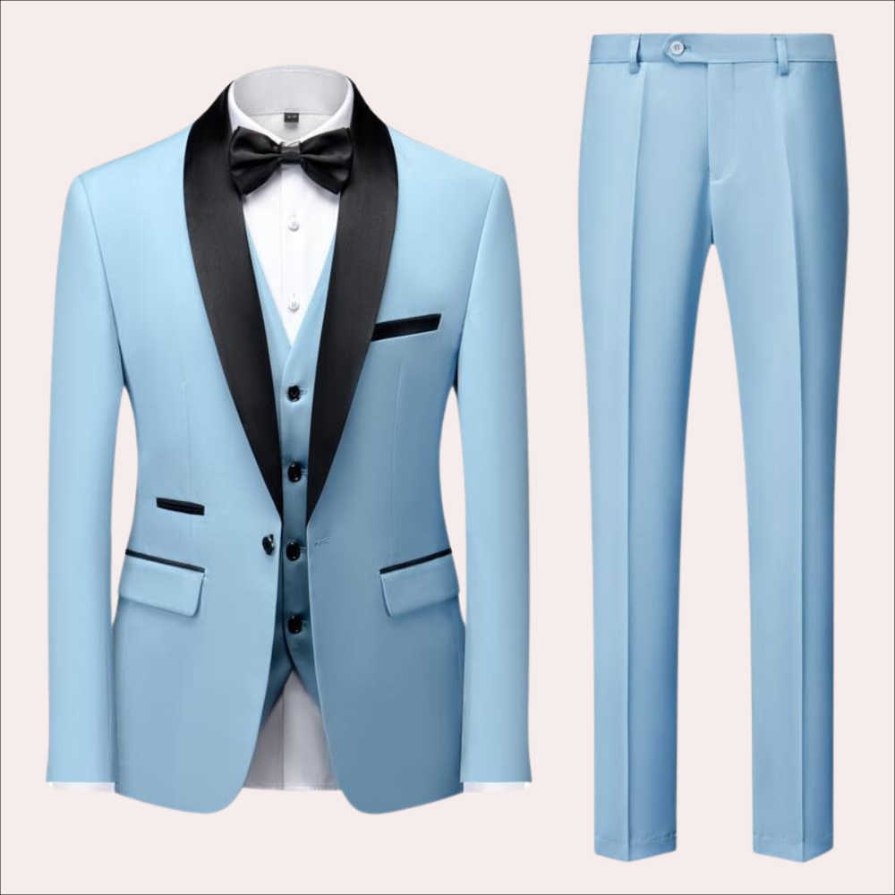 Costume Slim Fit pour Hommes - Élégant Ensemble 2 Pièces pour Mariages