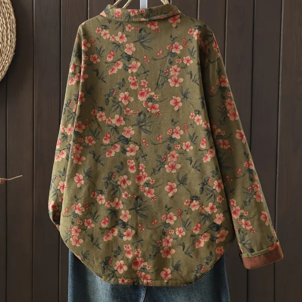 Chemisier Floral pour Femmes - Élégance et Confort au Quotidien