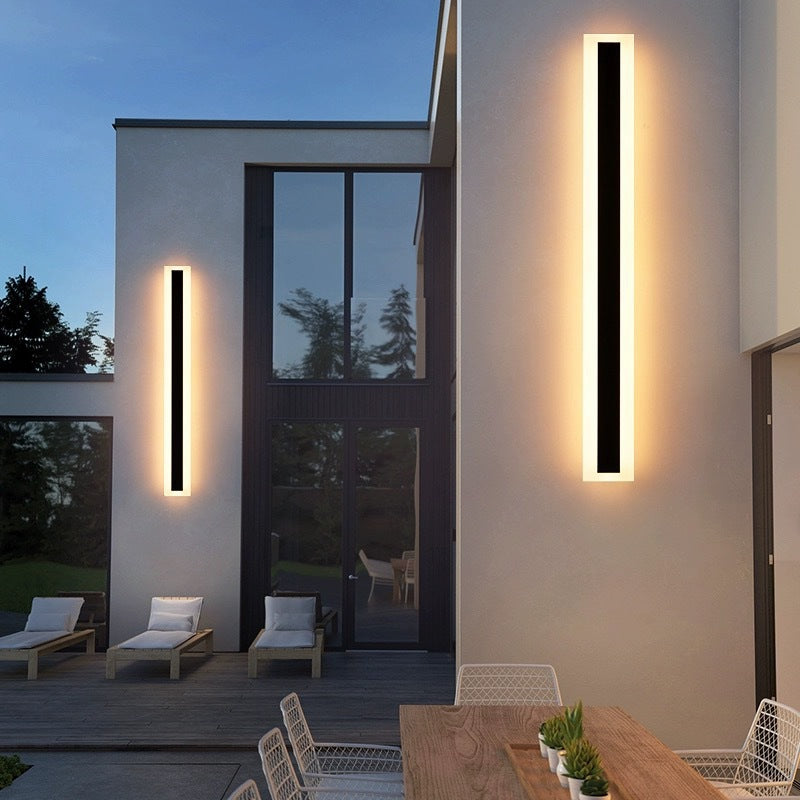 Applique Murale LED Extérieure - Élégance Moderne pour Espaces Extérieurs
